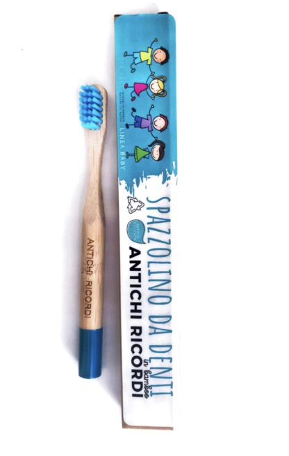 Spazzolino baby in Bamboo Azzurro