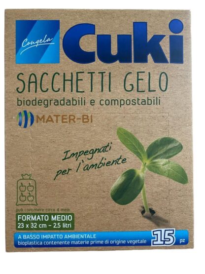 Sacchetti Gelo - Cuki - Biodegradabili e Compostabili - immagine 2