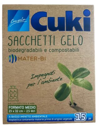 Sacchetti Gelo - Cuki - Biodegradabili e Compostabili